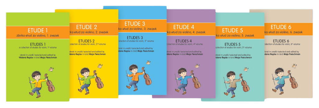 Etude za violino 1 - 6